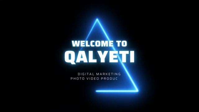Black And Blue Neon Gradient Welcome to QalYeti смотреть онлайн
