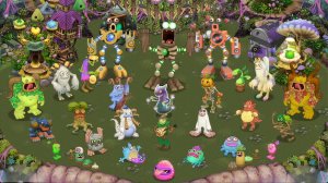 Зеркальный Остров Растений - Вся Песня 5.2 (My Singing Monsters, Мои Поющие Монстры, Msm, Мсм)