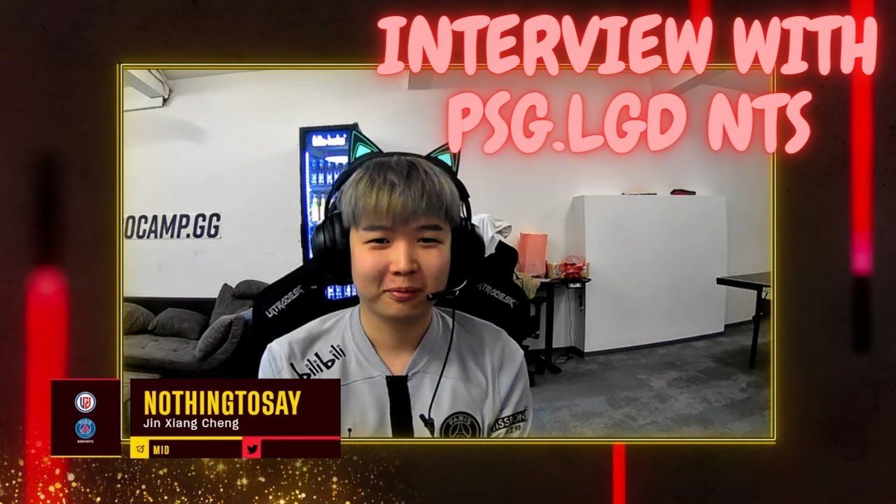 PSG.LGD NothingToSay (NTS) Interview!! Post Match PSG.LGD vs Team Aster - DreamLeague Season 20 смотреть онлайн