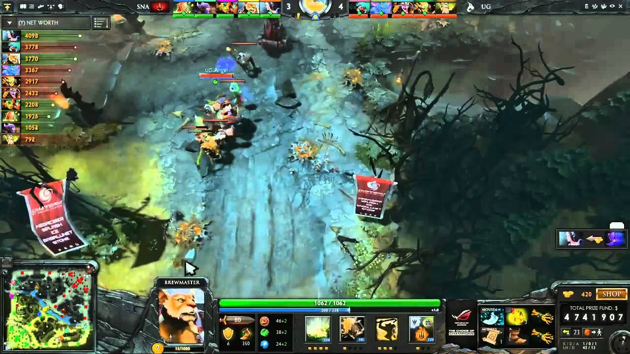 SNA vs UG, game 1, 2,Дота 2 Интернационал 2014 Tournament Dota 2 International 2014 смотреть онлайн