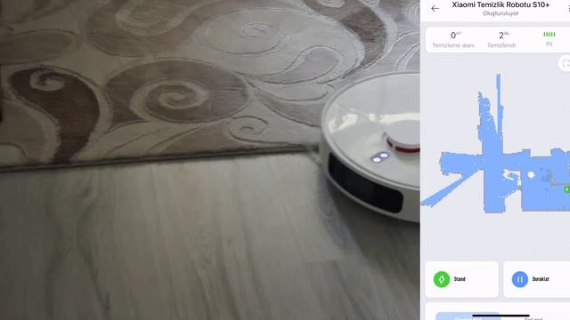 Xiaomi Robot Vacuum S10+ Robot Süpürge / Uygulama kurulumu - Oda tanıtma - Türkçe dil - Ayarlar смотреть онлайн