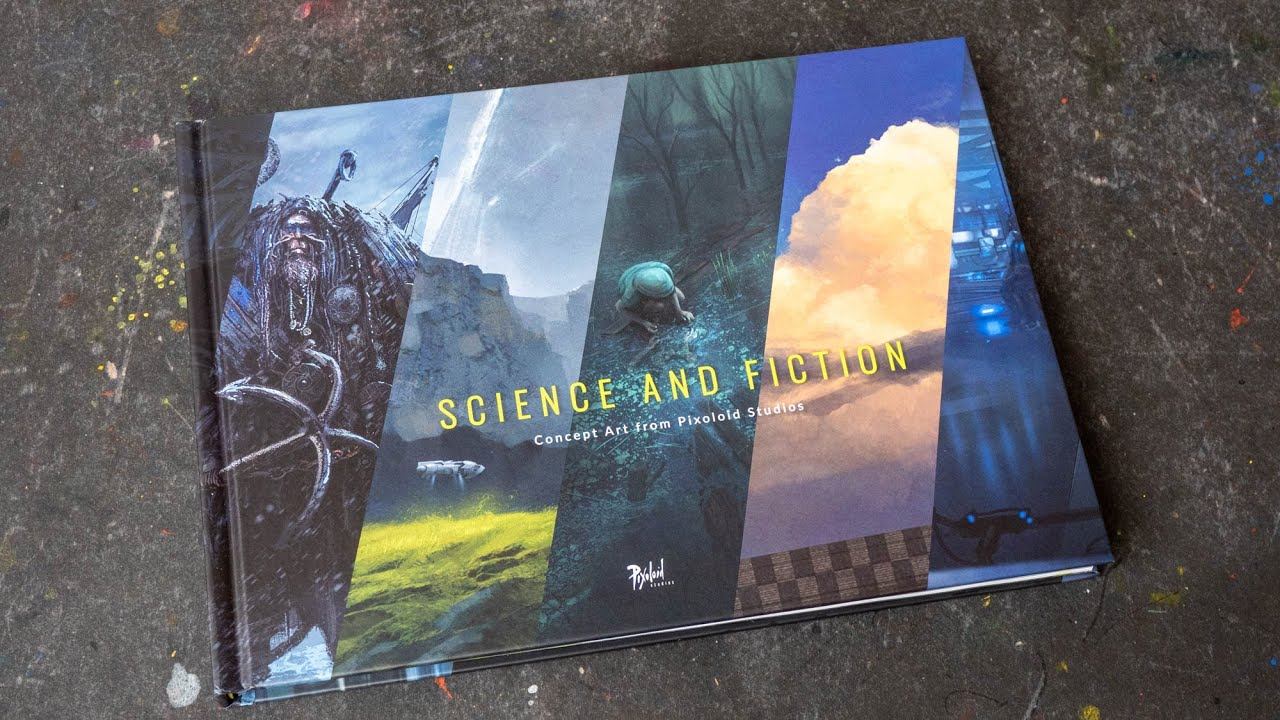 (book flip) Science and Fiction: Concept Art from Pixoloid Studios смотреть онлайн