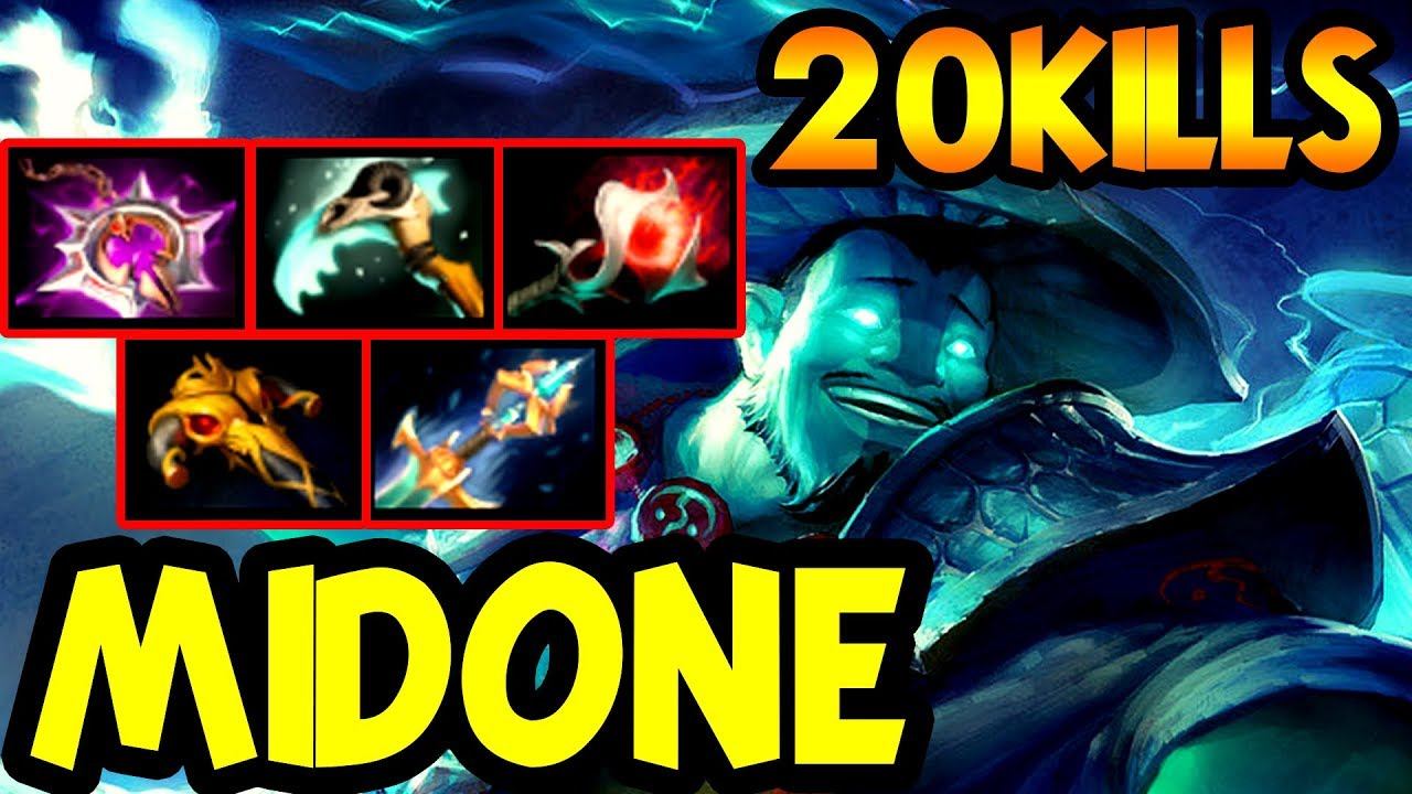 Midone Storm Spirit Mid - IMMORTAL RANK - Dota 2 Pro Gameplay смотреть онлайн