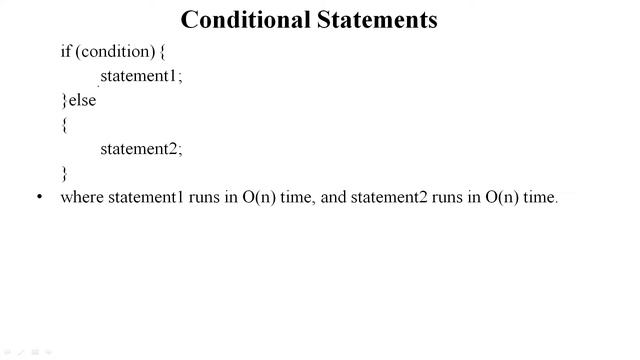 03 Time Complexity Analysis for different statements смотреть онлайн