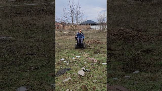 инвалидная коляска с электро приводом обсервер #вездеход смотреть онлайн