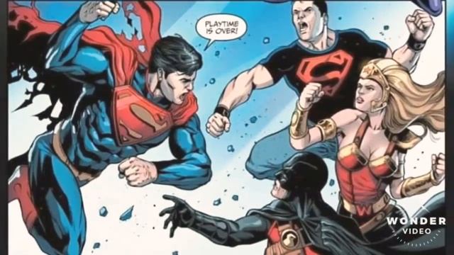 Superman vs Superboy and the Teen Titans смотреть онлайн