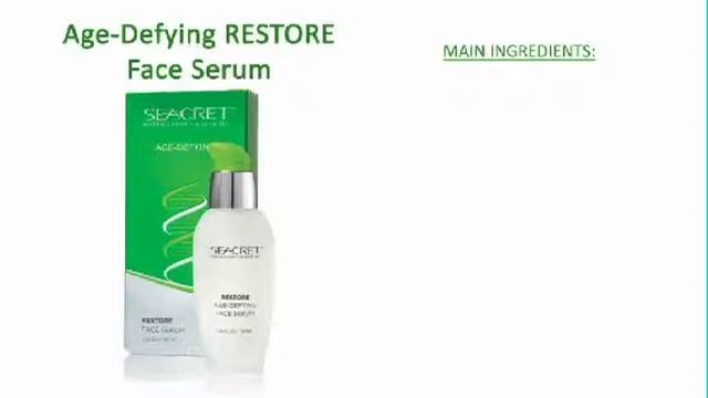 SEACRET Age Defying Line смотреть онлайн