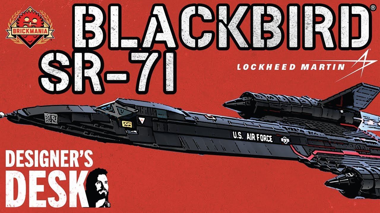 SR-71 Blackbird® - Custom Military Lego - At The Designer’s Desk смотреть онлайн