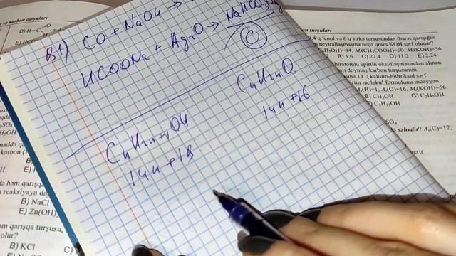 Test toplusu kimya: Doymuş birəsaslı karbon turşuları 61-104; @Nərmin Qasımova смотреть онлайн