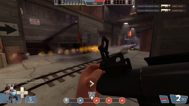 Team Fortress 2 Soldier Gameplay (Badwater) смотреть онлайн