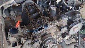 Замена прокладки ГБЦ  ОМ646. Нюансы при установке и снятии.