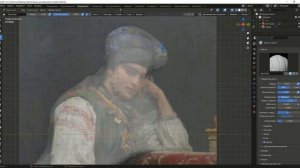 Рельеф портрет в Blender часть 1