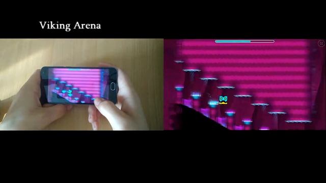 Прохождение Geometry Dash Meltdown смотреть онлайн