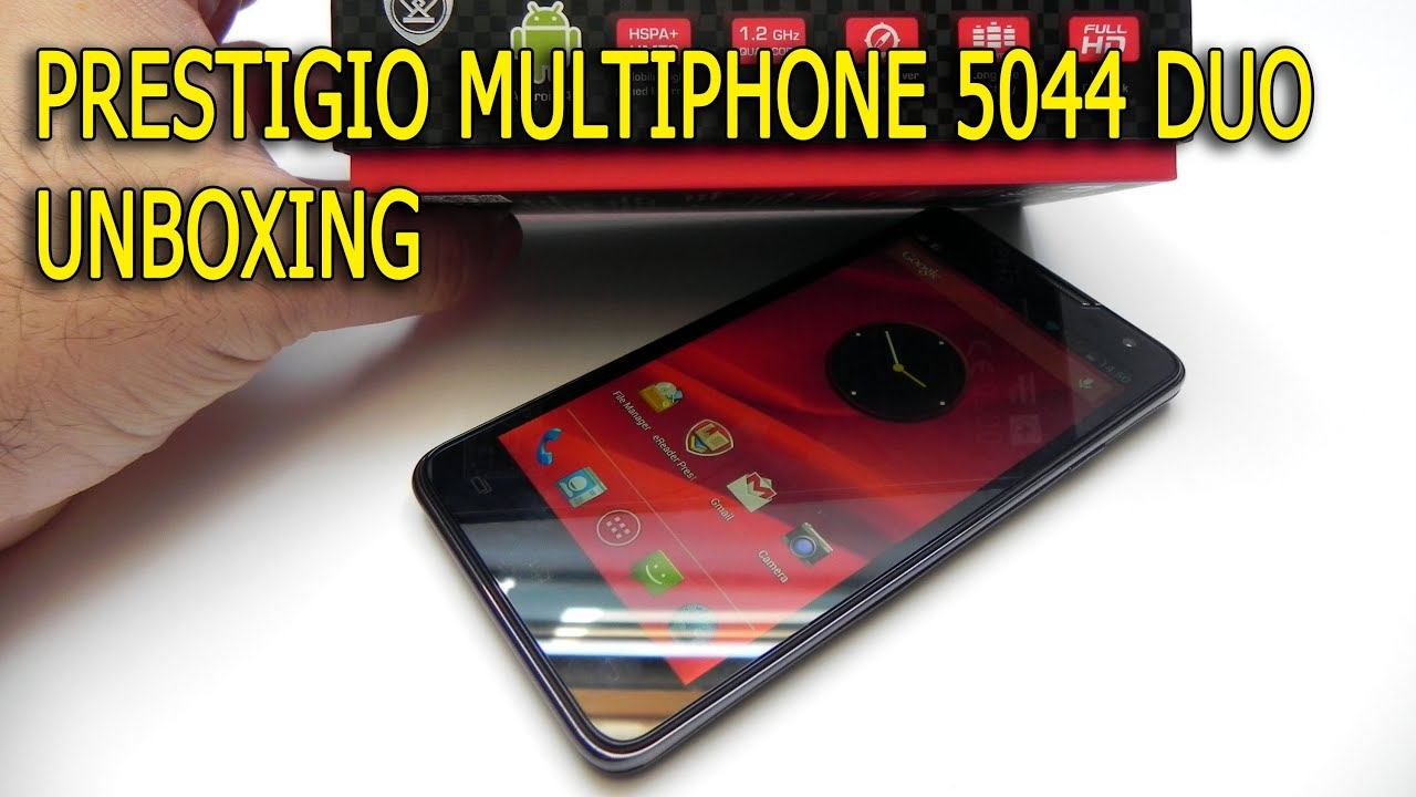 Prestigio Multiphone 5044 Duo Unboxing - GSMDome.com смотреть онлайн