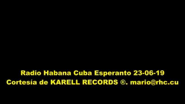 Radio Habana Cuba Esperanto 23-06-19.
