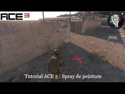 Arma 3 - A.C.E tutorial - "Spray de peinture" смотреть онлайн