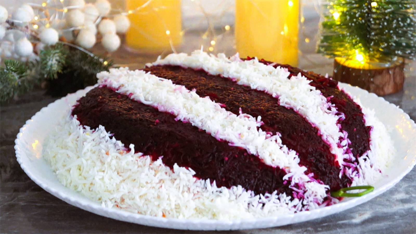 Самый популярный салат на праздничный новогодний стол. Как готовлю его я смотреть онлайн