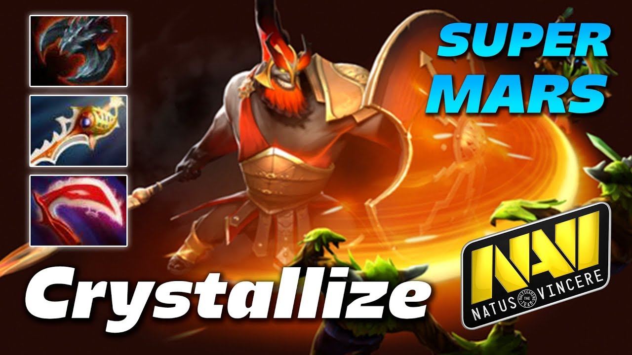 Crystallize MARS - WAR GOD - Dota 2 Pro Gameplay смотреть онлайн
