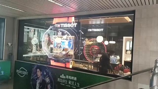 P3 9 invisible transparent LED screen смотреть онлайн