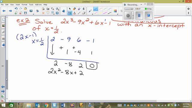 Feb 9 solving with quadratic formula смотреть онлайн