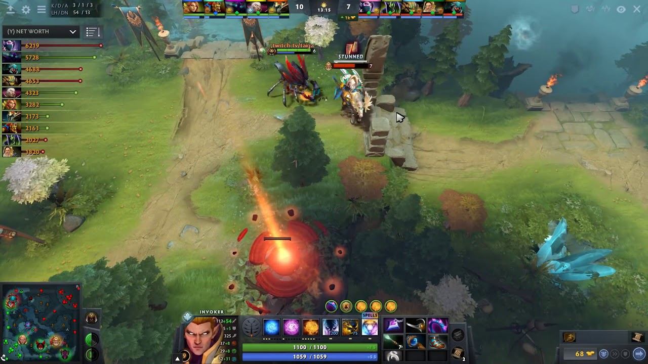 Dendi [Invoker] | Dota 2 Gosu Gameplay смотреть онлайн