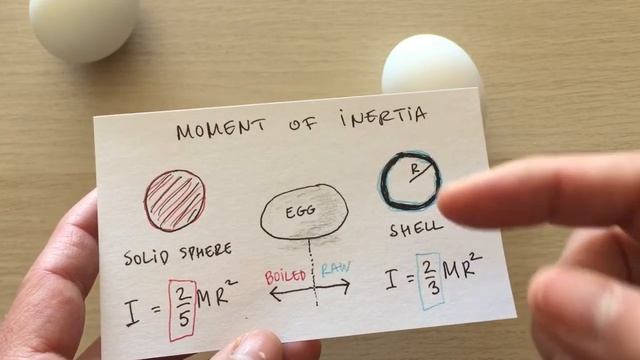 Rotational Inertia + Conservation Angular Momentum - Spinning Raw vs. Boiled Egg смотреть онлайн