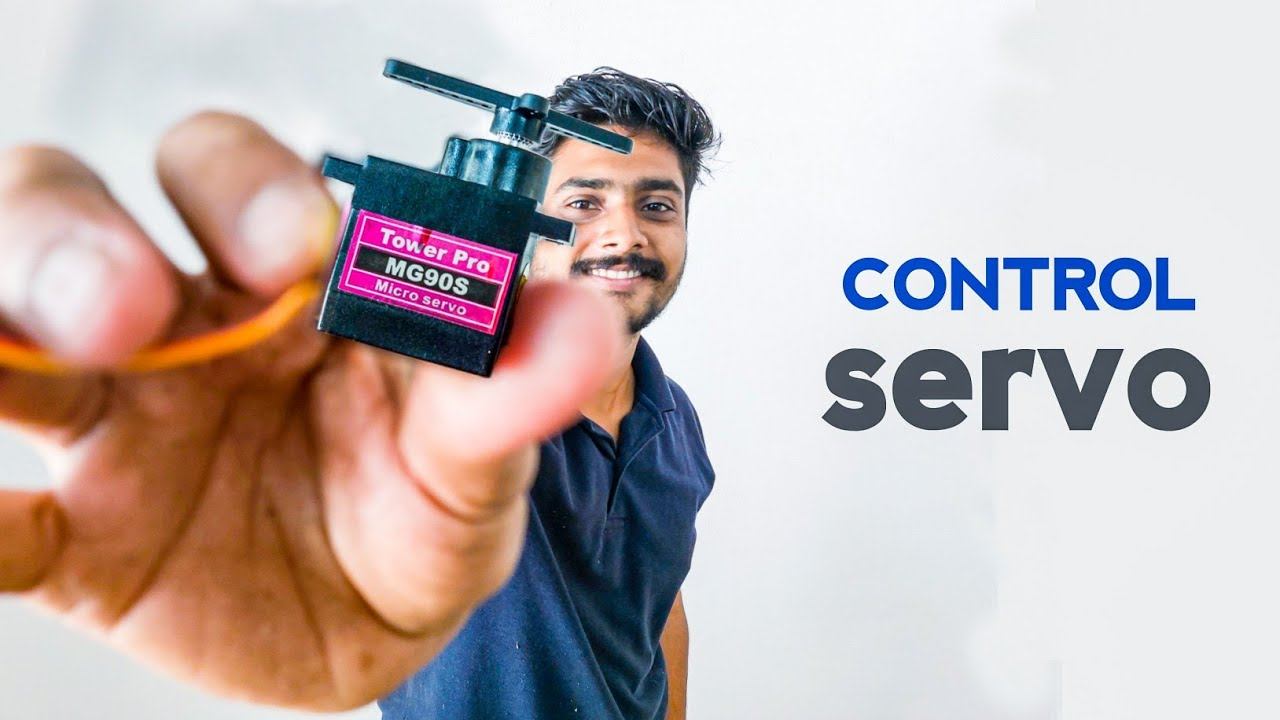 How to control a servo motor using push button and arduino | skillway смотреть онлайн