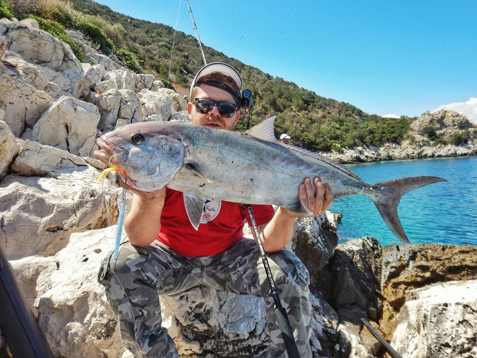 NS Tv #9 Shore Jigging in Greece 2015 - Amberjacks from the deep смотреть онлайн