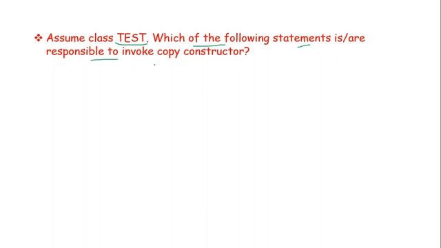 MCQ-C++: Constructors and Destructor|Key points to remember|Self-Assessment test смотреть онлайн