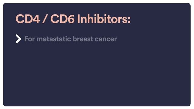 What Are CD4/CD6 Inhibitors? And How Can They Fight Advanced Breast Cancer?