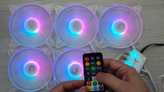 Kit Cooler Fan Gamer 5x Rise Mode Crystal Sound, 120mm, ARGB, Transparente смотреть онлайн