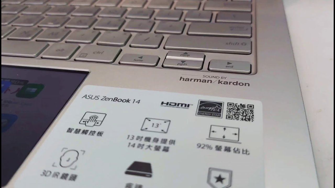 ASUS Zenbook 頂級14吋 雙螢幕 輕薄筆電 （UX434FQ）i7-10510U 16G 1TB SSD