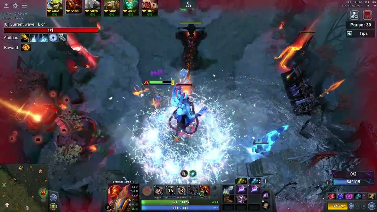 Dota 1 x 6 Ember E Build смотреть онлайн