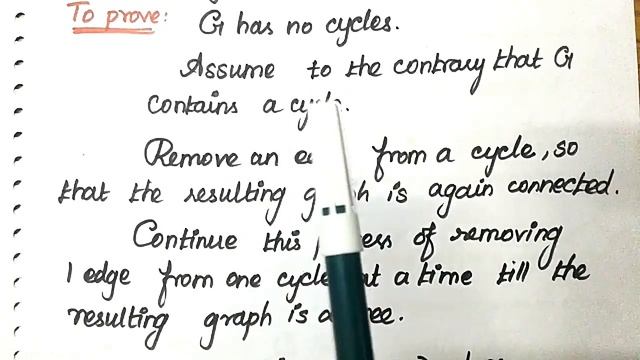 #16 Graph Theory: Theorems on Trees-Any connected graph with n vertices and n-1 edges is a tree смотреть онлайн