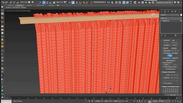 curtain modeling in 3D Max | Amin Shafizadeh | مدلسازی پرده در تری دی مکس смотреть онлайн