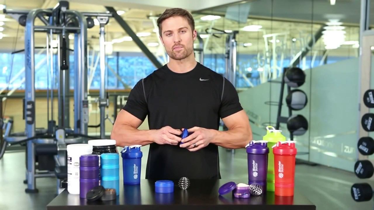 Шейкер Blender Bottle ProStak смотреть онлайн