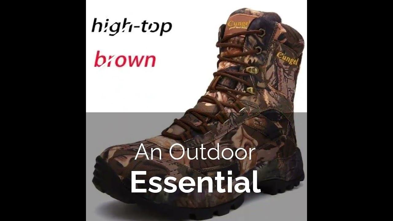 Mountain Hiking Tactical Boots смотреть онлайн