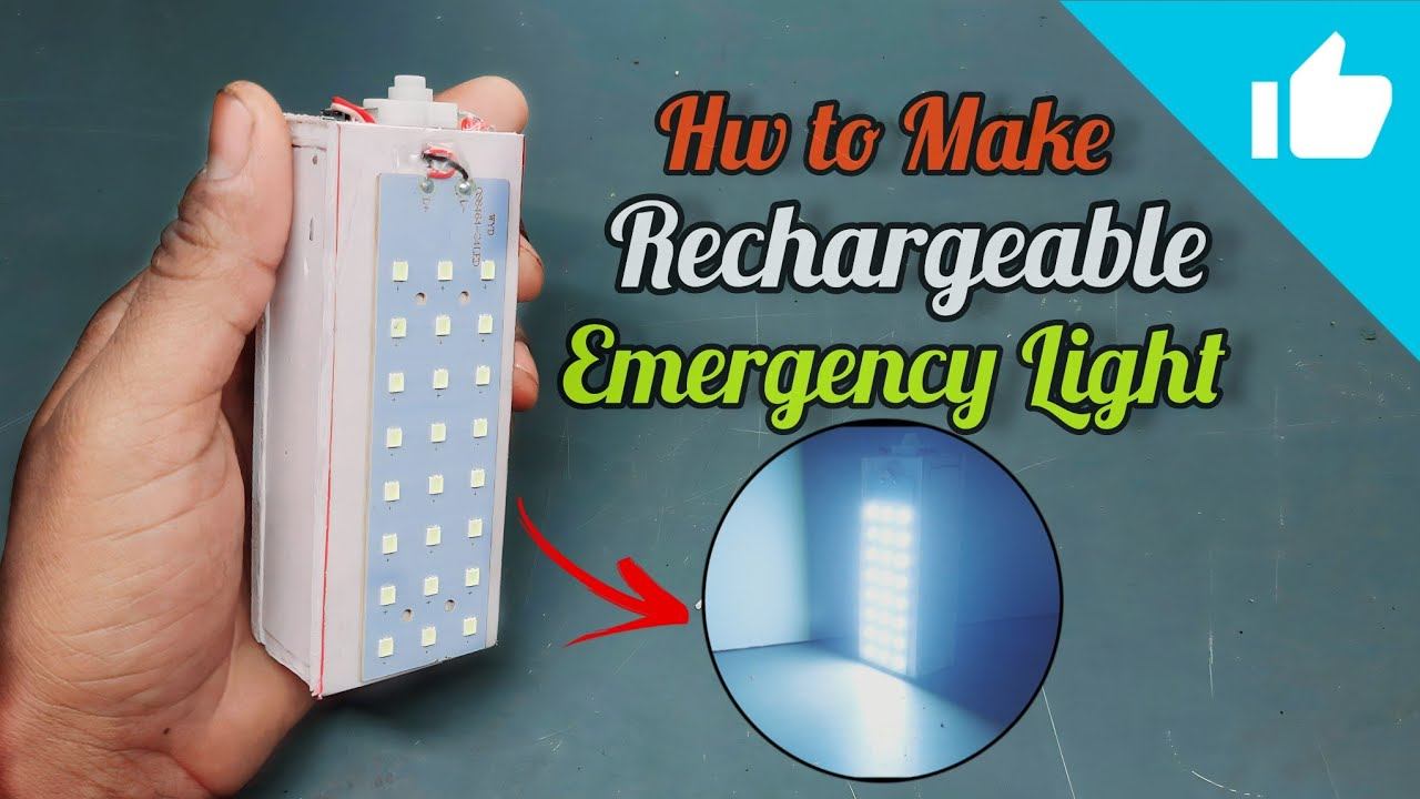 How To Make Rechargeable Emergency Light at Home ! Homemade Study Lamp ! Light Kese Banaye! JSK TEC смотреть онлайн