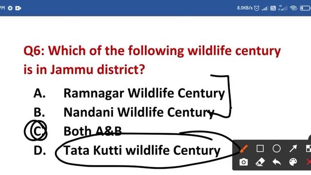 Lec - 84 Mcq's on Flora & Fauna of J&K смотреть онлайн