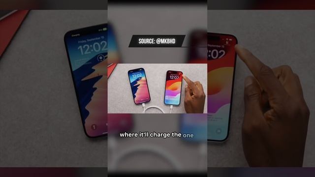 iPhone 15 Has a HIDDEN Charging Feature?? 🤯 🔋#tech #apple #iphone смотреть онлайн