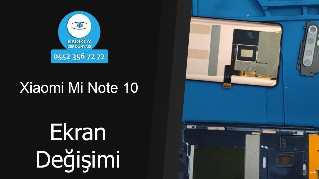 Xiaomi Mi Note 10 Ekran Değişimi l Kadıköy Cep Dünyası смотреть онлайн