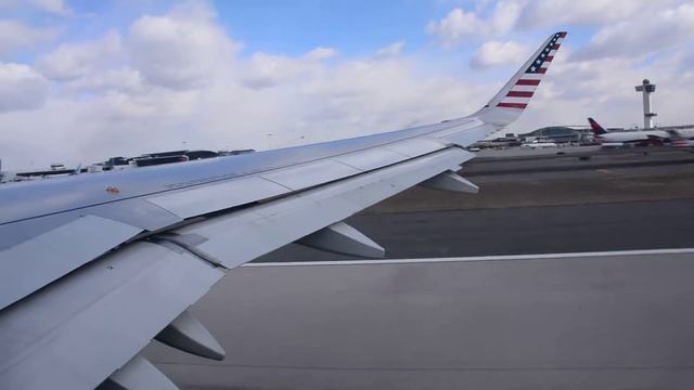 GREAT VIEW OF NYC - VX A320 Sharklets - JFK-LAX смотреть онлайн