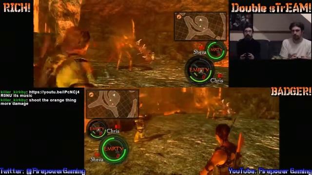 Double sTrEAM! Resident Evil 5 #6-8 (Finale) "Steroid Monster Chris!" смотреть онлайн