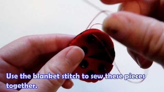 Ladybug Plush Magnet Tutorial 🐞 | Easy & Cute Felt Craft смотреть онлайн