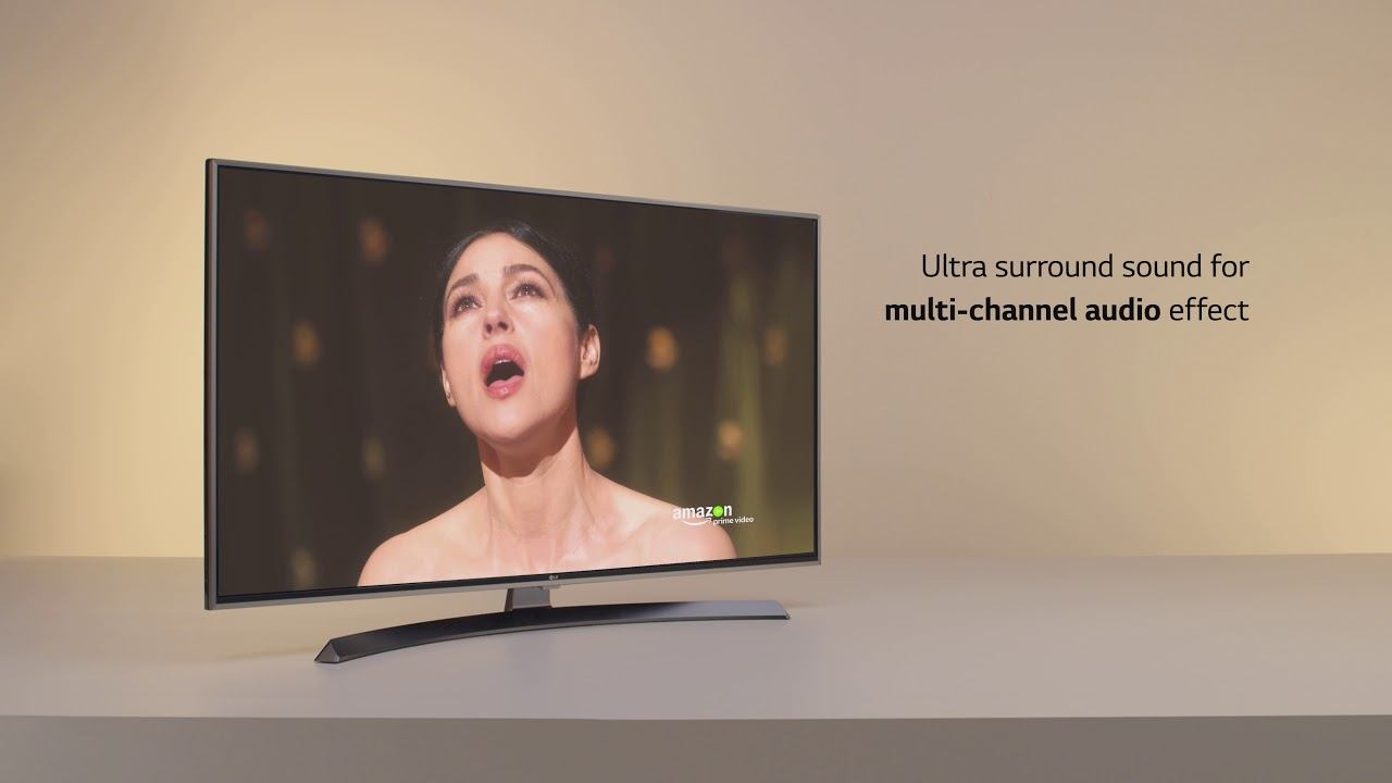 LG UJ750V ULTRA HD 4K TV смотреть онлайн