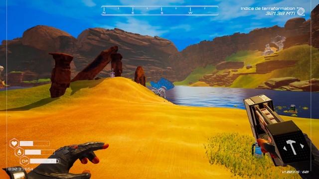 Planet Crafter : épisode 9 notre base grandit et nous allons visiter la grande roue. смотреть онлайн