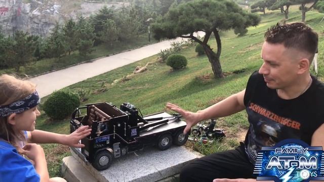 Грузовик из Терминатора 😎#терминатор2 #neca #diorama  #terminator2 #t1000 #freightlinertruck