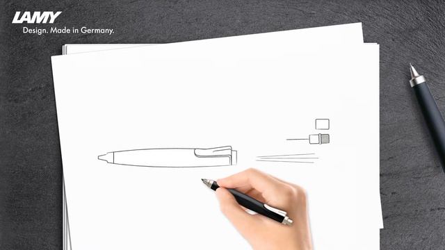 Замена грифеля LAMY SCRIBBLE 0.7mm смотреть онлайн