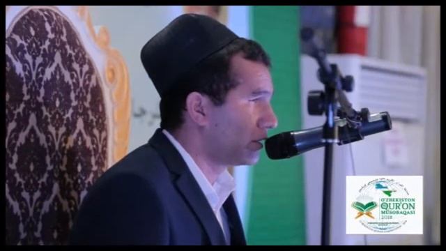 QURON MUSOBAQASI SIRDARYO VILOYATI OCHILBEK BOBOJONOV