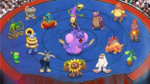 Огненный Стадион - Вся Песня (Мои Поющие Монстры)